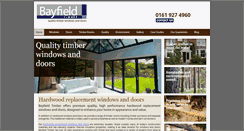 Desktop Screenshot of bayfieldtimber.co.uk